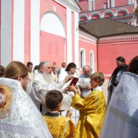 Освящение Храма Бориса и Глеба в Боровске Калужской области